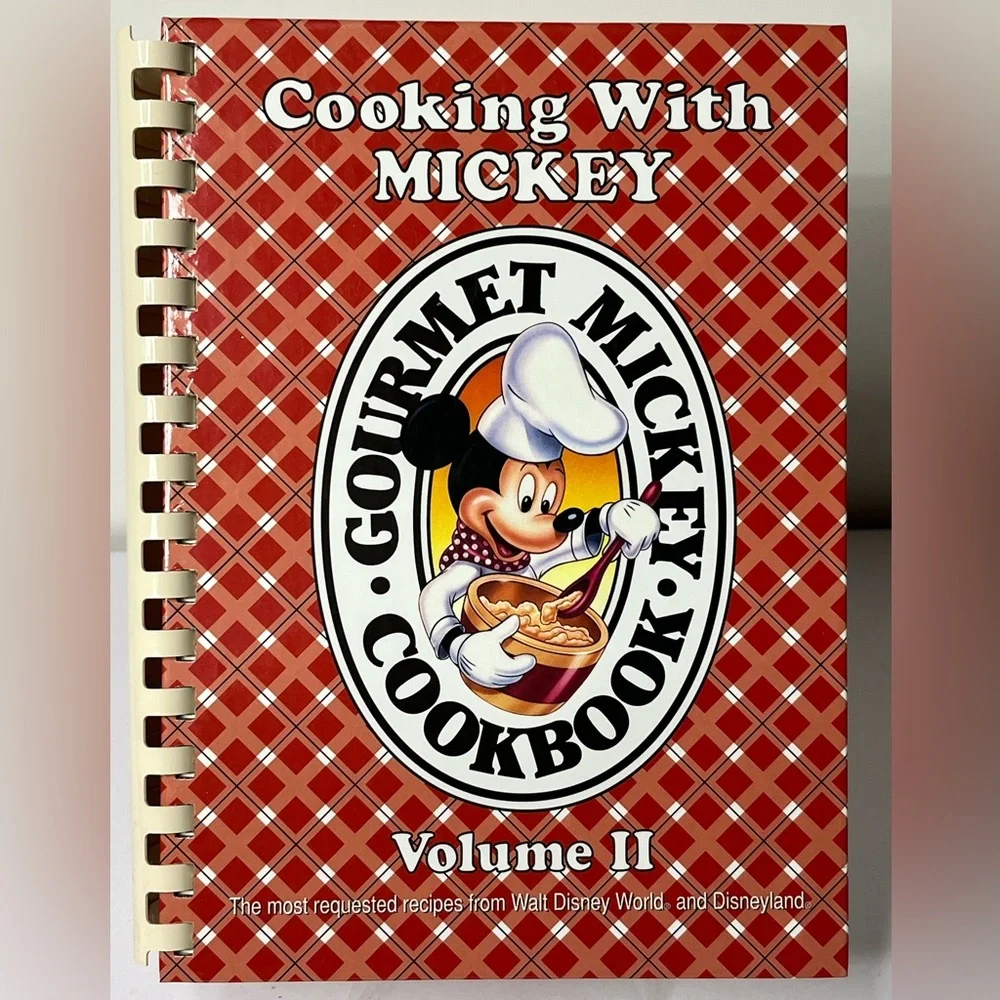 Cooking With‎ Mickey Volume II The Most Requested Recipes Walt Disney Cookbook